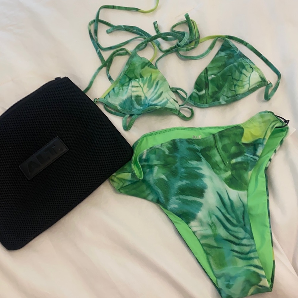 ALT green bikini